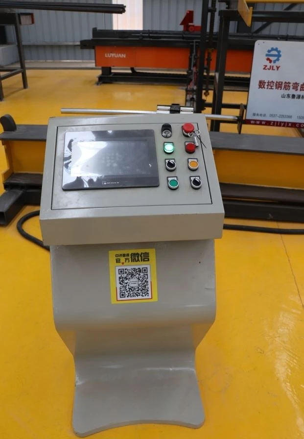 CNC Steel Bar Vertical Bending Center LYWQ-32 Bar Diameter 10-32 mm Bending Quantity 1-7pcs manufacturers