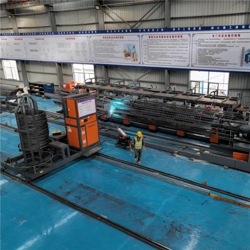 Pusat pengelasan kandang penguatan otomatis