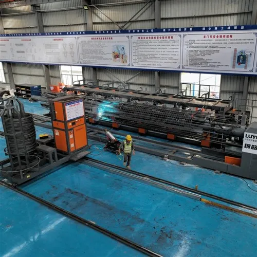 Pusat pengelasan sangkar batang baja otomatis